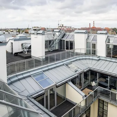 Modern & Bright Loft With Skylights * Riga